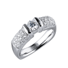 Кольцо  0,40 ct G/VS2 Round Diamond (37296) №5