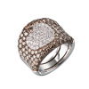 Кольцо Pasquale Bruni Brown & White Diamonds Heart (37047) №2