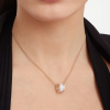 Подвеска Bvlgari B.Zero1 Rose Gold & White Ceramic 346082 (44016) №7