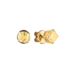 Пусеты  0,73 ct - 0,74 ct Natural Fancy Light Yellow/VS2 Cushion Cut Diamonds (40794) №4