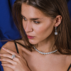Колье RalfDiamonds 10,0 ct F/VS2 Round Diamonds & White Gold RDN (39072) №8