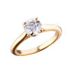 Кольцо Cartier Solitaire 1,07 ct H/VVS1 Yellow Gold Ring (35713) №4