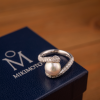 Кольцо Mikimoto Desmos White Gold Diamonds Ring PRE 482 NDW (29509) №6