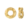 Серьги Pomellato Yellow Gold Curved Oval Hoop with Hinges (43192) №2