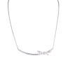 Колье Chanel Ruban Short Necklace White Gold Diamonds J12819 (42441) №3