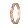 Кольцо Cartier Love Small Model Rose Gold Diamonds B4218100 (36891) №4