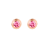 Серьги Cartier d'Amour rose gold pink sapphire (37960) №4