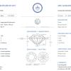 Пусеты  Round Diamonds 1.07 ct J/VVS2 - 1.04 ct G/VS1 (37336) №6