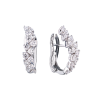 Серьги bibigi gioielli 1,25 ct G/VS2 Round Cut Diamonds & White Gold (38966) №5