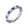 Кольцо Tiffany & Co Embrace Sapphire and Diamond Full Pave (41005) №2