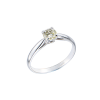 Кольцо  0,50 ct S-T/SI1 Round Diamond White Gold (42903) №3