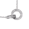 Подвеска Cartier LOVE Paved White Gold B7216300 (41006) №6
