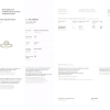 Кольцо  0,88 ct O-P/VS2 Round Cut Diamond & White Gold (43799) №4
