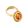 Кольцо  Moving Multi-Gemstone Yellow Gold Ring (41637) №2