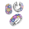 Комплект Pasquale Bruni Multi Color Sapphire & Diamond Flower (36979) №4