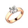 Кольцо  Round Diamond 1,10 ct K/SI1 MGC-Lab (37318) №3
