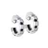 Серьги Chaumet Class One Hoop White Gold Diamonds (41486) №2