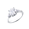 Кольцо  с бриллиантом 2,01 ct H/VS2 МГУ (36233) №3