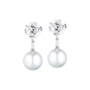 Серьги Mikimoto Classic Platinum Akoya 11.5 mm Pearl & 0,94 ct Diamonds PEH 7058 NDP (38837) №4