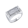 Кольцо  2.15 сt Princess & Baguette Diamonds (37782) №5