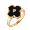 Кольцо Van Cleef & Arpels Vintage Alhambra Onyx VCARA41000 (37254) №2