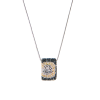 Подвеска  White Gold & White & Black Diamonds (43337) №2
