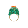 Кольцо Cartier Cactus de Emerald Beads, 1 Diamond H4323300 (42181) №7
