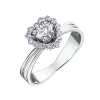 Кольцо  Heart Diamond 0.46 ct J/VS2 (36970) №2