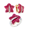 Комплект Van Cleef & Arpels Ruby and Diamond "Mystery Set" VCARC21300 (43862) №4