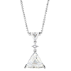 Подвеска GIA 5,03 ct H/VS2 Modified Triangular Step Cut & White Gold (41159) №3