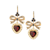 Серьги Dolce & Gabbana Love Yellow Gold Garnets & Sapphires WEEL1G WGRA1 Z0000 (37961) №2