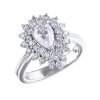 Кольцо Crivelli I Will Do 0.90 ct J/VS2 Pear Brilliant Engagement (36721) №2