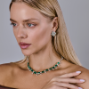 Колье  Natural Emeralds 25,0 ct & Diamonds 5,25 ct & White Gold (41494) №10