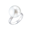 Кольцо UTOPIA Gallery Pearl 15,2 мм & Diamond & White Gold (43500) №2
