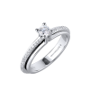 Кольцо RalfDiamonds Dynamic 0.50 ct F/VVS2 White Gold (37247) №6