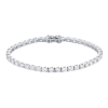 Браслет  3,20 ct G/VS2Tennis White Gold and Diamonds (39742) №3