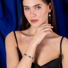 Браслет Cartier LOVE WHITE GOLD, AQUAMARINES, SAPPHIRES, SPINELS, AMETHYSTS B6036317 (37398) №9