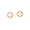 Пусеты Van Cleef & Arpels Sweet Alhambra Yellow Gold Mother-of-pearl VCARA44800 (43405) №3