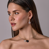 Серьги GIA 3,51 ct M/VS2 - 3,61 ct M/VS2 Round Cut Diamonds & White Gold (41178) №12
