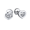 Серьги Chopard Happy Diamonds Icons Heart Earrings 83A054-1001 (35764) №2