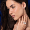 Кольцо RalfDiamonds White Gold 13.5 mm Pearl Diamonds Ring (33941) №15