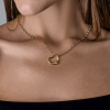 Подвеска Tiffany & Co Elsa Peretti® Open Heart 22 mm Yellow Gold (42260) №5