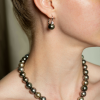 Колье Mikimoto Multi Black South Sea Cultured Pearl Necklace (36030) №4