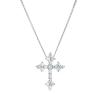 Крест  Gothic Cross 0,40 ct Round Brilliant White Gold (41479) №2