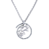 Подвеска Carrera y Carrera Bambu Maxi White Gold & Diamonds (42352) №2