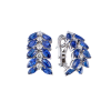 Серьги Prima Exclusive 7,75 ct Sapphires & 1,10 ct Diamonds & White Gold (42512) №2