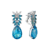 Серьги Pasquale Bruni Ghirlanda Nefertiti White Gold & Topaz & Diamonds 15477B (43686) №2