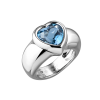 Кольцо Piaget London Blue Topaz White Gold Heart (37548) №4