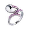 Кольцо Feraud White Gold & Rose Sapphires (37862) №2