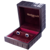 Серьги Maximilian Maximillian 2 Natural Sapphires 3.74/3.65 ct Vivid Blie Madagascar Earrings (35759) №9